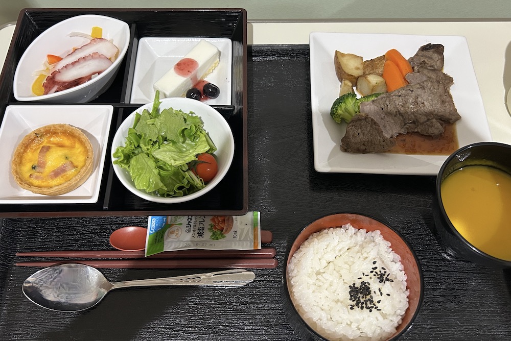 愛染橋病院の夕食