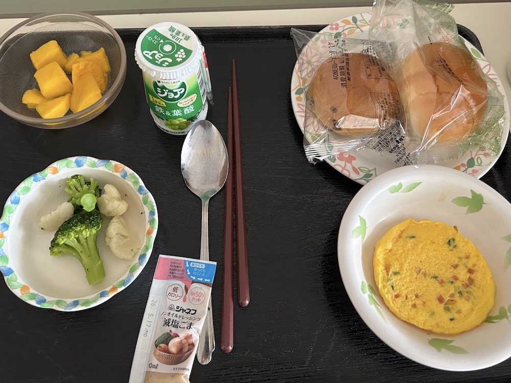 愛染橋病院の朝食